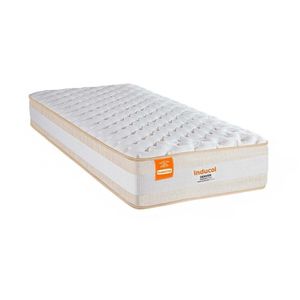 Colchão Solteirão Inducol Mola Superlastic Denver 30x96x203cm Bege-branco