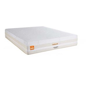Colchão Casal Inducol Mola Ensacada New London 30x138x188cm Bege-branco