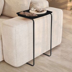 Mesa Lateral Ultraflex - Lf 5011 68x40x33 Cm Preto-preto