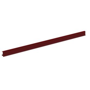 Kit 5 Porta Etiquetas Com Acrílico 92cm Amapá Vermelho