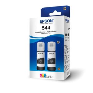 Kit 2 Garrafas Pretas Epson T544