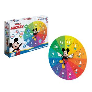 Relógio Do Mickey Aprendendo As Horas Xalingo