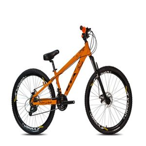 Bicicleta Aro 26 Freeride Gta Rebel Laranja Importada 21v Aro Vmaxx
