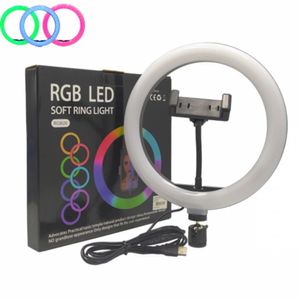 Ring Light 10\'\' Com Tripé 2,10m Rgb-26