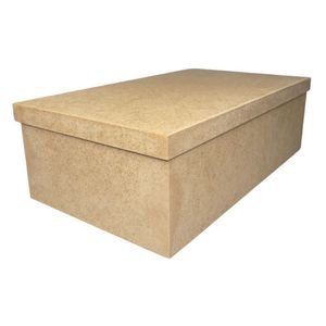 Caixa Para 2 Garrafas De Vinhos (35x20x11) Mdf Cru