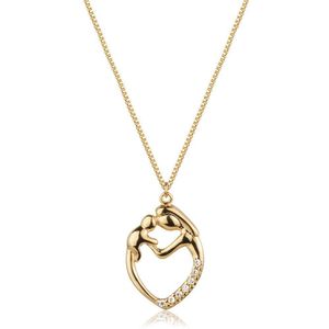 Colar Amor De Mãe Colar Mãe E Bebe Banho De Ouro 18k