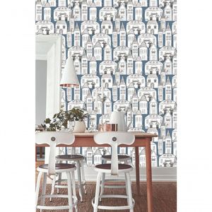 Papel De Parede Pure Kids Teens Village Kt68443 Tam. 4m² Papel De Parede Pure Kids & Teens Village Kt68443