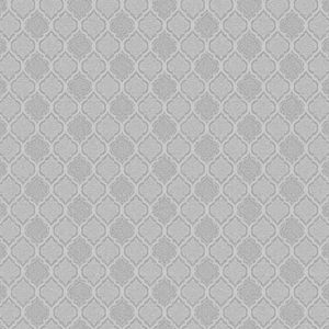 Papel De Parede Colorkey Geométrico Prata Col1017