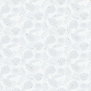 Papel De Parede Fofura Baby Folhagem Azul Claro Ff4030
