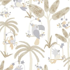 Papel De Parede Mondo Baby Natural Essence 13001 - Rolo 10m X 0,53m
