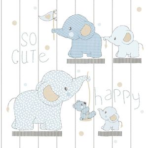 Papel De Parede Mondo Baby Elephant 13021 - Rolo 10m X 0,53m