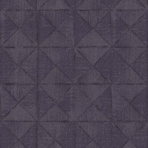 Papel De Parede Ez Benjamin Geométrico Roxo Gt0604 - Rolo 10m X 0,53m