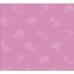 Papel De Parede Safari Friends Infantil Roxo Sf6224