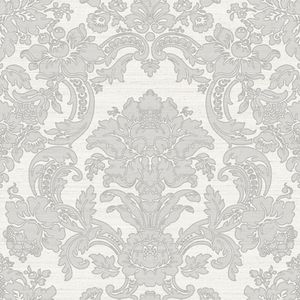 Papel De Parede Tradizioni Damask Branco 33341