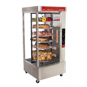Assador Rotativo Multiuso 7 Grades 160 x 75 Cm Aço Inox Multi Grill Pro Arke
