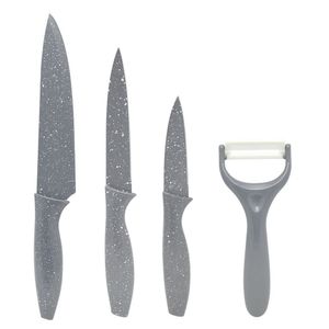 Kit De Facas Premium Em Plástico Resistente Design E Qualidade