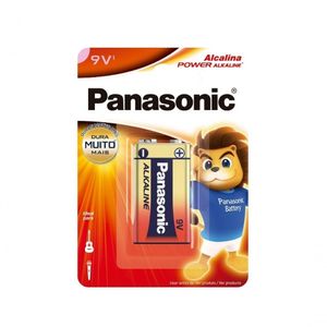 Bateria 9v Alcalina Panasonic
