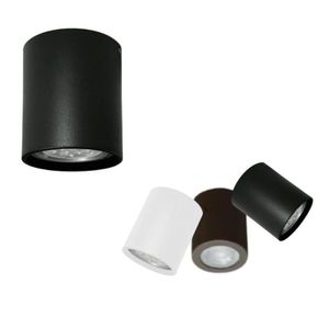 Spot Sobrepor Redondo Dicroica Gu10 Branco + Lâmpada Inclusa Bf