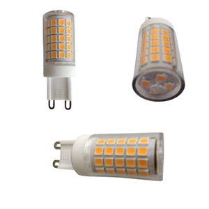 Kit 40 Lâmpadas De Led G9 7w Branco Quente 3000k Para Lustres E Arandelas