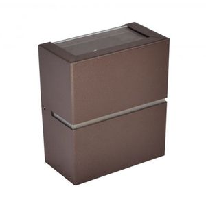 Kit Arandela Slim Frisada Marrom (il1806) + Lâmpada G9
