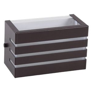Kit Arandela Frisada 2 Focos Marrom (il1809) + Lâmpada G9