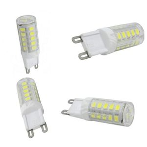 Kit 10 Lâmpadas De Led G9 3w Branco Frio(6000k) P- Lustres E Arandelas