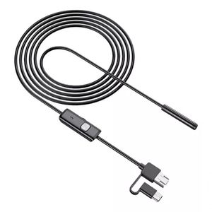 Camera Inspeção Sonda Endoscópica Android LED USB Celular PC