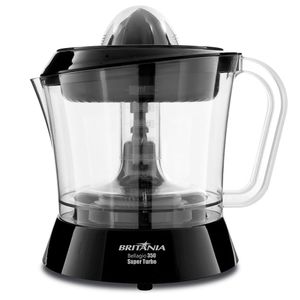 Espremedor De Frutas Britânia Bellagio 350 Turbo Preto 110V
