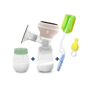 Kit Bomba Tira Leite + Acessórios - Dellamed Branco Bivolt