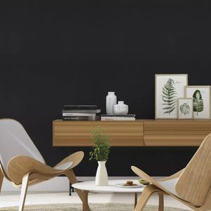 Papel De Parede African Queen Iii Couro Preto 752656