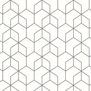 Papel De Parede Ella Geometria 6743-40 Rolo 10m X 0,53m