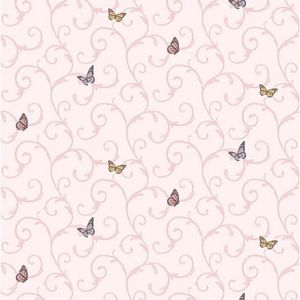 Papel De Parede All Kids Borboletas H2910904 Rolo 10m X 0,53m