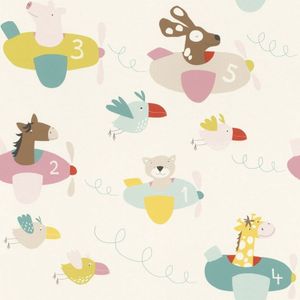Papel De Parede Bambino Xviii Bichinhos 249064 Rolo 10m X 0,53m