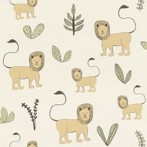 Papel De Parede Bambino Xviii Leo 531701 Rolo 10m X 0,53m