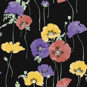 Papel De Parede A Maze Flores Coloridas Am22706 - Rolo 10m X 0,53m