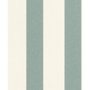 Papel De Parede Barbara Home Listrado Creme E Verde 485448