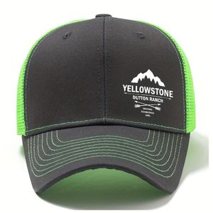 Boné De Beisebol Masculino Da Fazenda Dutton De Yellowstone Cinza