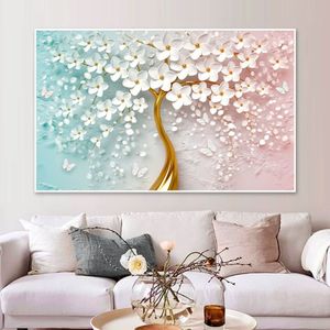 Quadro Decorativo Arvore Da Fartura Moldura 100x70cm
