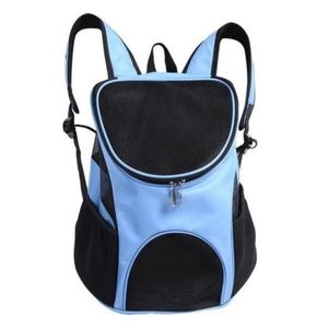 Mochila Passeio Caes Gatos Bolsa Transporte Pet Dog Bag Viagem Canguru Cachorros Petshop Azul Azul Claro