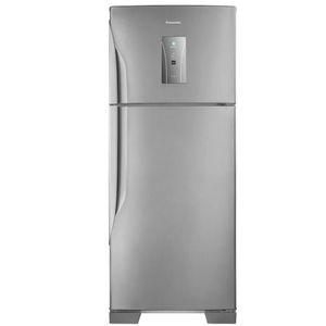 Refrigerador Panasonic Top Freezer 2 Porta Frost Free 435L Aço Escovado NR-BT50BD3XA
