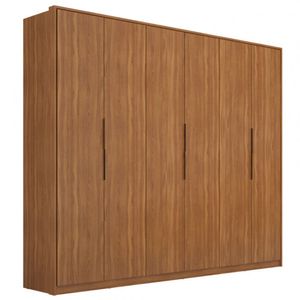 Guarda Roupa Casal Atrice 6 Portas 6 Gavetas Demóbile Amêndoa