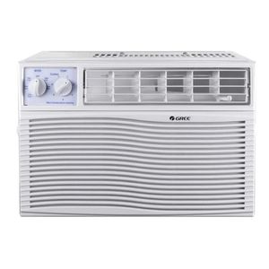 Ar Condicionado De Janela Gree 18.000 BTUS Frio Mecânico Cinza Claro GJC18BM-D3NMND2A 220V Monofásico