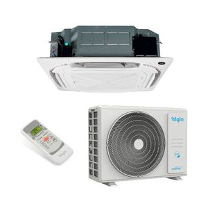 Ar Condicionado Split Cassete Inverter Eco R-32 Elgin 24000 BTUS Quente/ Frio 220V Monofásico
