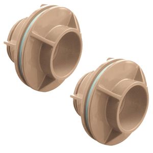 Kit Adaptador Flange Soldável 50mm X1.1-2 Caixa D'água C-2