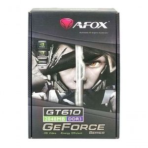 Placa De Vídeo Geforce Gt610 2 B Ddr3 Gt 610 Afox