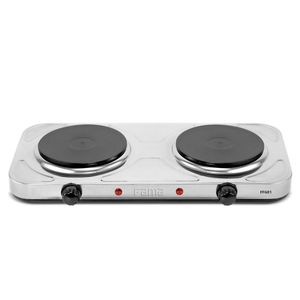 Fogão Elétrico Fama Inox 2 Bocas 2000W FFG01 110V