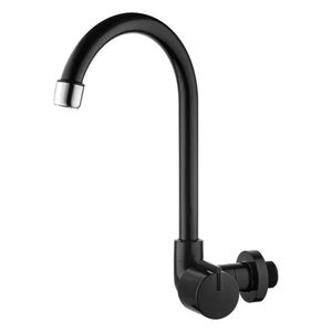 Torneira Cozinha Abs Elba Preta 1-2'' Herc