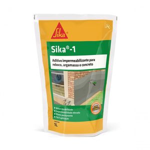 Aditivo Impermeabiliza Sika-1 Argamassa Concreto 1lt Sika