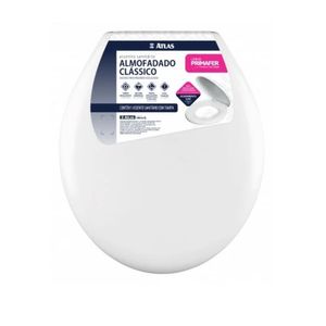 Assento Almofadado Convencional Branco Atlas