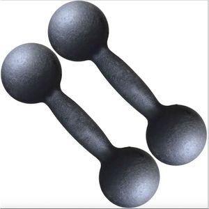 Halter De Ferro Pintado 5kg Preto